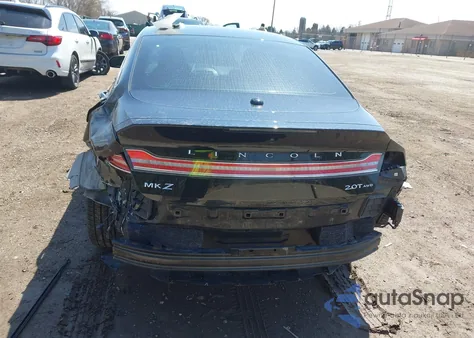 2017 Lincoln Mkz Reserve z USA, uszkodzony, nr VIN 3LN6L5F90HR660177